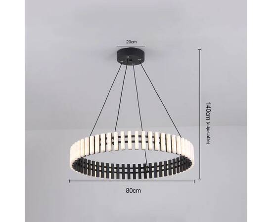 Подвесная люстра Delight Collection 10536P/D800 black, изображение 4