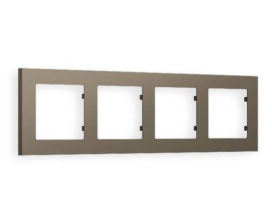 Рамка четырехместная Ambrella Volt Techno AF220634