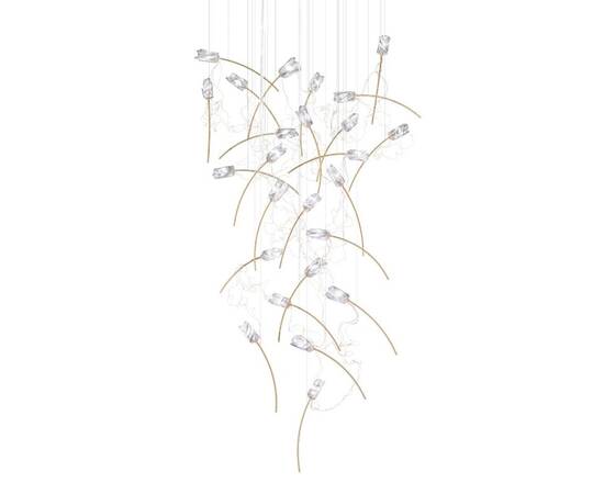 Каскадная люстра Delight Collection 9081P/25 gold