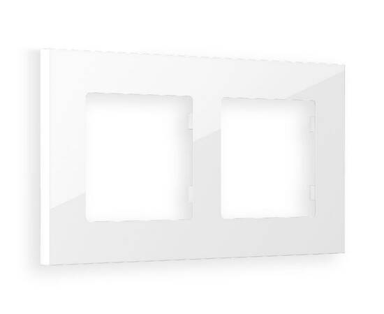 Рамка двухместная Ambrella Volt Qubi AF250102