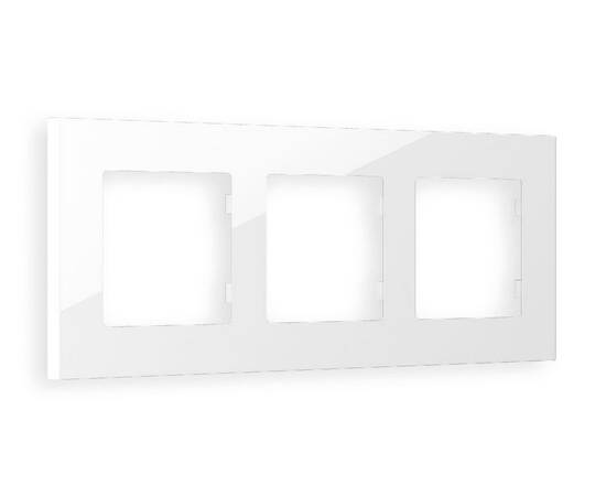 Рамка трехместная Ambrella Volt Qubi AF250103