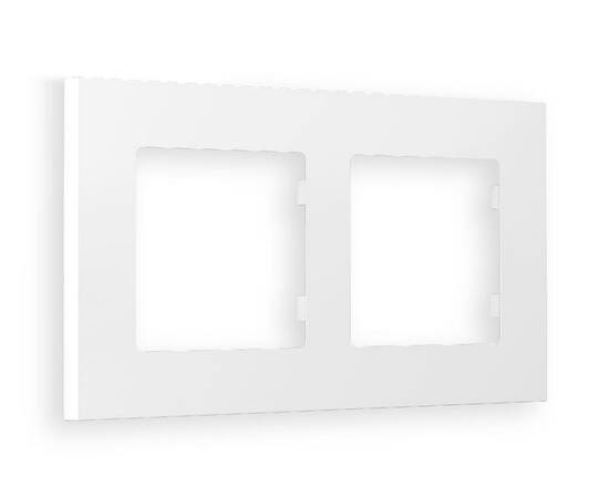 Рамка двухместная Ambrella Volt Qubi AF250122