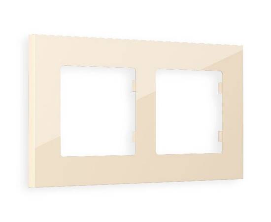 Рамка двухместная Ambrella Volt Qubi AF250302