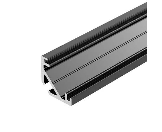 Алюминиевый профиль Arlight SL-KANT-H10-2000 BLACK 049014, изображение 2