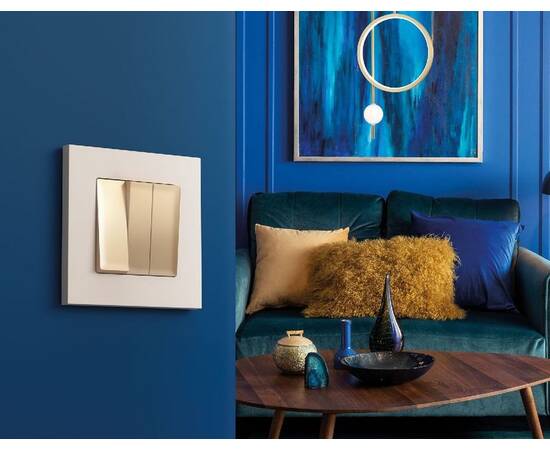 Рамка трехместная Ambrella Volt Qubi AF250333, изображение 2