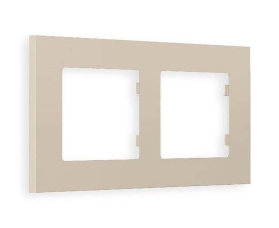 Рамка двухместная Ambrella Volt Qubi AF250362