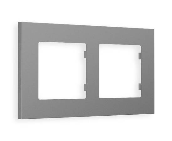 Рамка двухместная Ambrella Volt Qubi AF250502