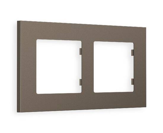 Рамка двухместная Ambrella Volt Qubi AF250632