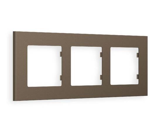 Рамка трехместная Ambrella Volt Qubi AF250633