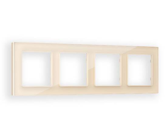 Рамка четырехместная Ambrella Volt Platos AF330304