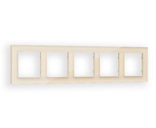 Рамка пятиместная Ambrella Volt Platos AF330305