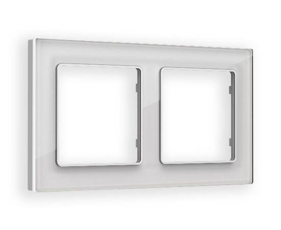 Рамка двухместная Ambrella Volt Platos AF330402