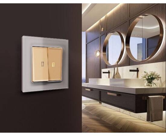 Рамка трехместная Ambrella Volt Platos AF330503, изображение 3