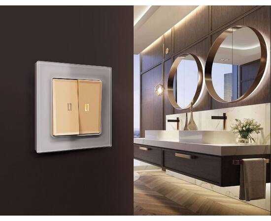 Рамка четырехместная Ambrella Volt Platos AF330504, изображение 2