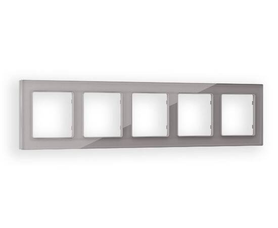 Рамка пятиместная Ambrella Volt Platos AF330505