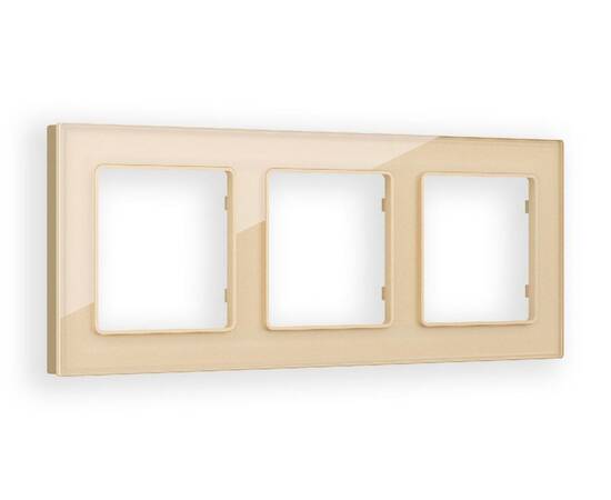 Рамка трехместная Ambrella Volt Platos AF330603