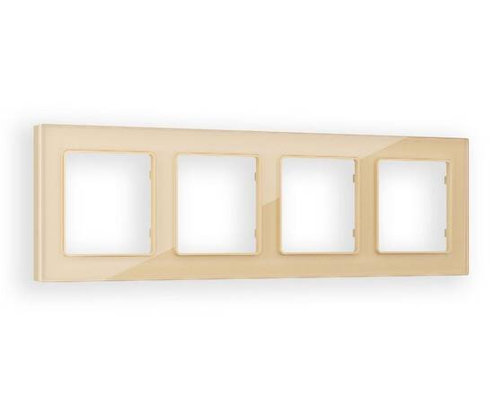 Рамка четырехместная Ambrella Volt Platos AF330604