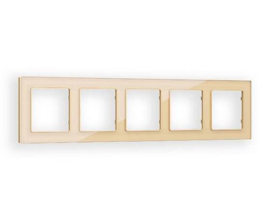 Рамка пятиместная Ambrella Volt Platos AF330605