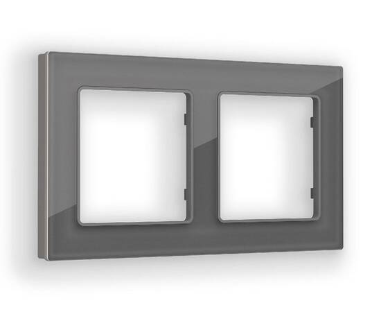 Рамка двухместная Ambrella Volt Platos AF330652