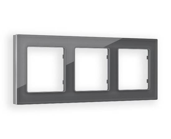 Рамка трехместная Ambrella Volt Platos AF330653