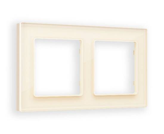 Рамка двухместная Ambrella Volt Platos AF380302