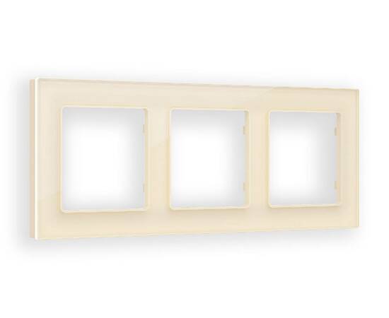 Рамка трехместная Ambrella Volt Platos AF380303