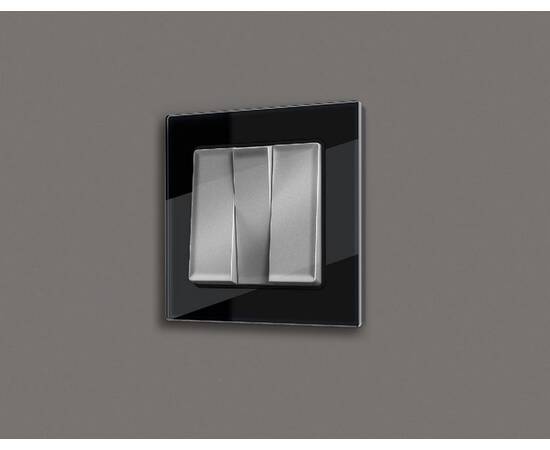 Рамка одноместная Ambrella Volt Platos AF380801, изображение 3