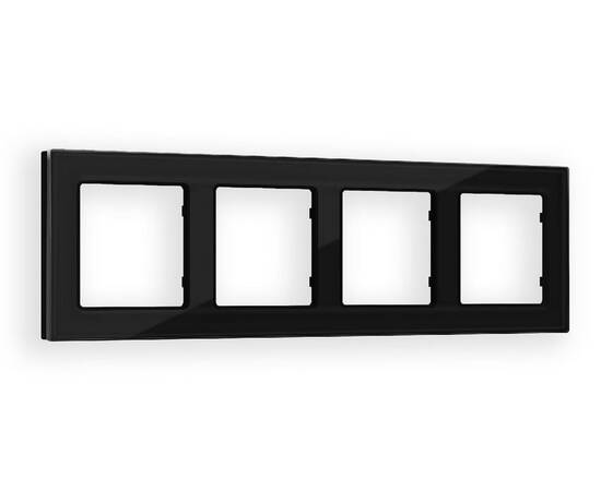 Рамка четырехместная Ambrella Volt Platos AF380804