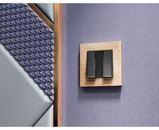 Рамка одноместная Ambrella Volt Platos AF550301, изображение 2