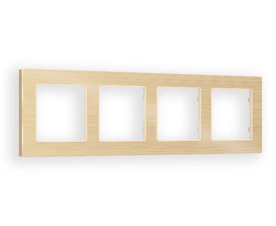 Рамка четырехместная Ambrella Volt Platos AF550304