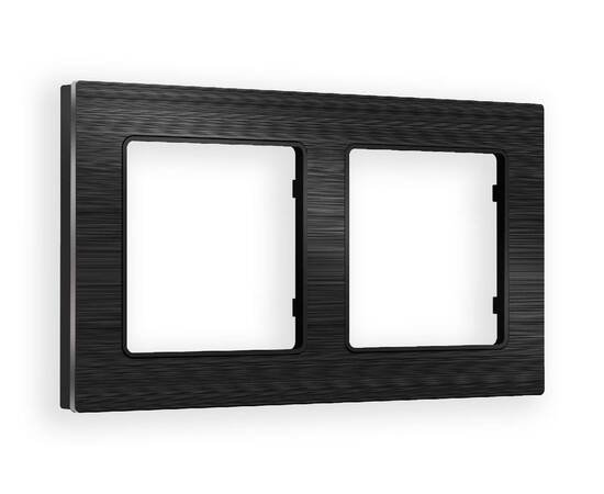 Рамка двухместная Ambrella Volt Platos AF550502