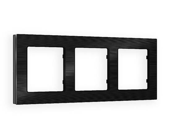 Рамка трехместная Ambrella Volt Platos AF550503