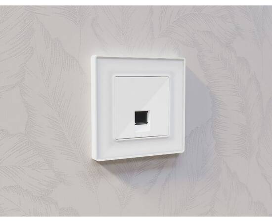 Рамка одноместная Ambrella Volt Arctic AF580101, изображение 2