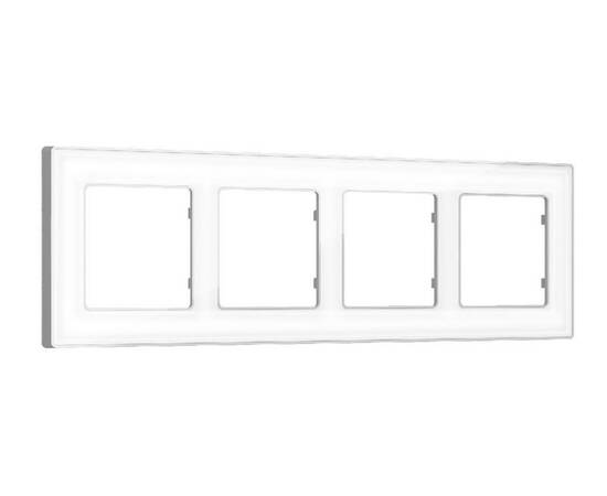 Рамка четырехместная Ambrella Volt Arctic AF580134