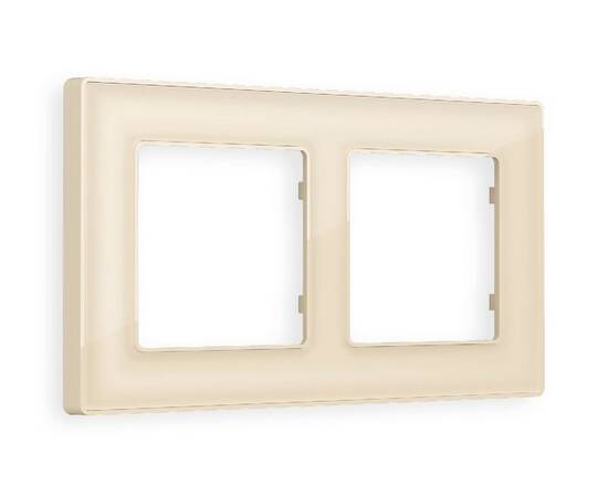 Рамка двухместная Ambrella Volt Arctic AF580302