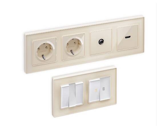 Рамка двухместная Ambrella Volt Arctic AF580302, изображение 4