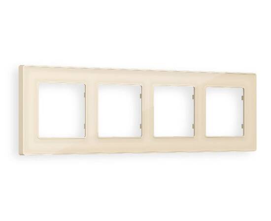 Рамка четырехместная Ambrella Volt Arctic AF580304