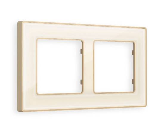 Рамка двухместная Ambrella Volt Arctic AF580342