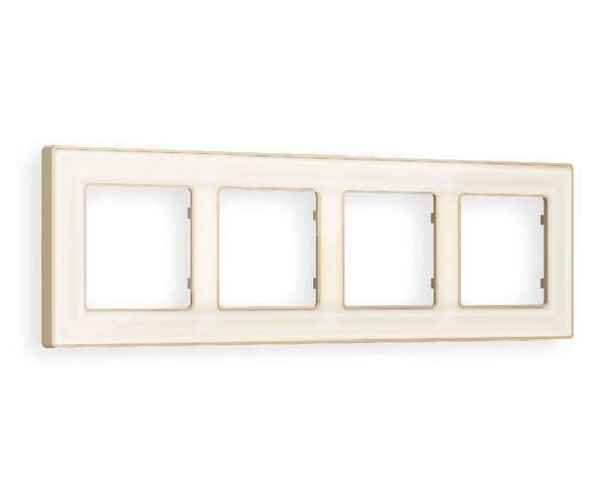 Рамка четырехместная Ambrella Volt Arctic AF580344