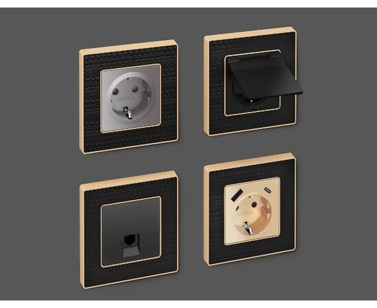 Рамка двухместная Ambrella Volt Arctic AF580542, изображение 3