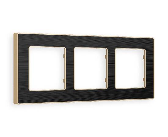 Рамка трехместная Ambrella Volt Arctic AF580543