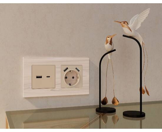 Рамка двухместная Ambrella Volt Grand AF930302, изображение 2