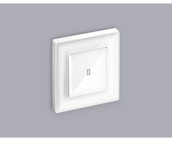 Лицевая панель для выключателя одноклавишного с подсветкой Ambrella Volt Alfa AP1020, изображение 2