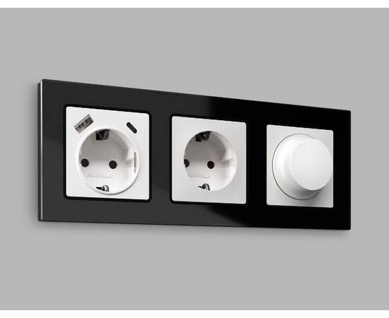 Лицевая панель для светорегулятора универсального Ambrella Volt Alfa AP1055, изображение 2