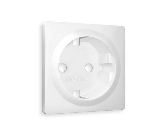 Лицевая панель для розетки с/з Ambrella Volt Alfa AP1260