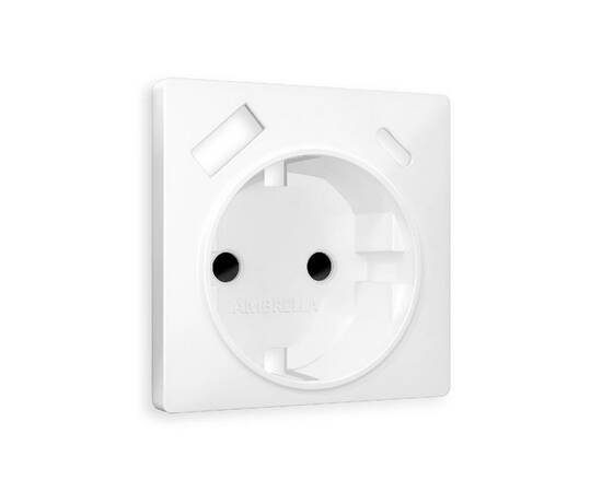 Лицевая панель для розетки с/з со шторками 2USB A+C Ambrella Volt Alfa AP1300