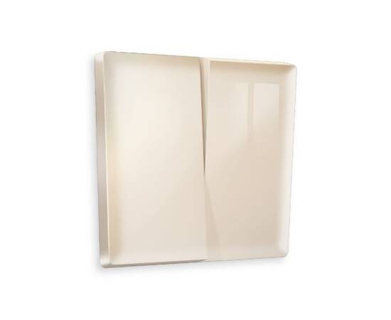 Лицевая панель для выключателя двухклавишного Ambrella Volt Alfa AP3030