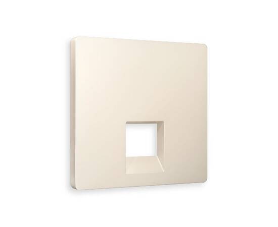 Лицевая панель для компьютерной/телефонной розетки RJ-45/RJ-11 Ambrella Volt Alfa AP3320