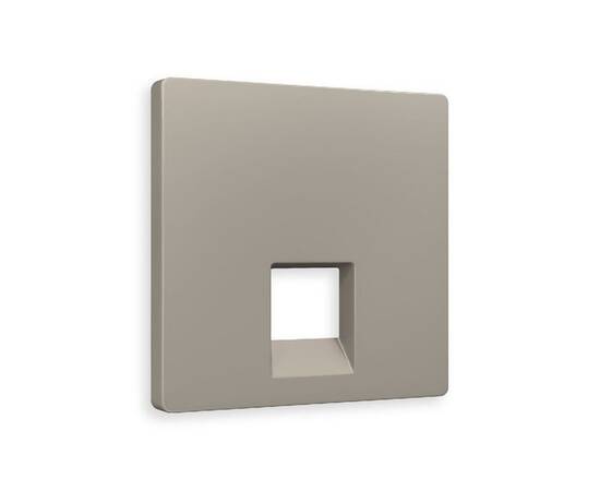 Лицевая панель для компьютерной/телефонной розетки RJ-45/RJ-11 Ambrella Volt Alfa AP3720