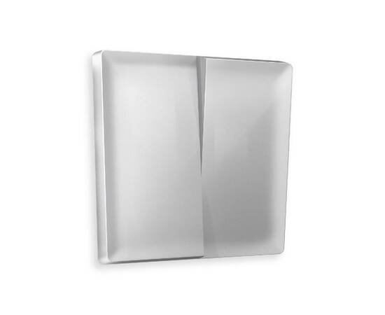 Лицевая панель для выключателя двухклавишного Ambrella Volt Alfa AP4030